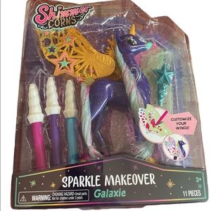 NWT Shimmercorns Sparkle Makeover Unicorn - Galaxie
